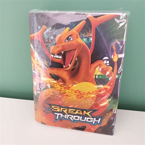 Pok Mon Albums Dracaufeu Classeurs De Cartes Pok Mon Pochette