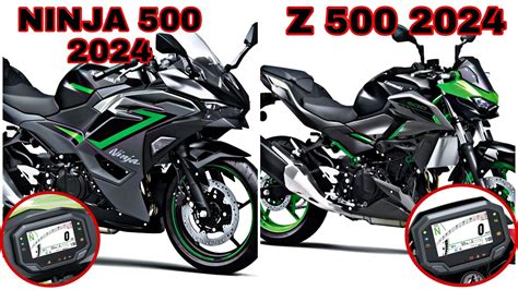 NOVAS KAWASAKI Z 500 e NINJA 500 APRESENTADAS MAIS POTÊNCIA E