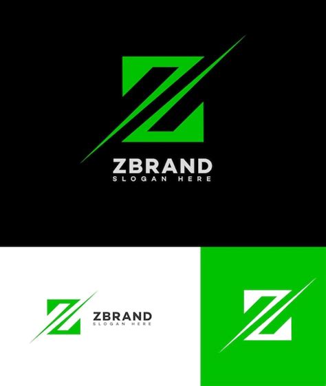 El Logotipo De La Letra Z Vector Premium