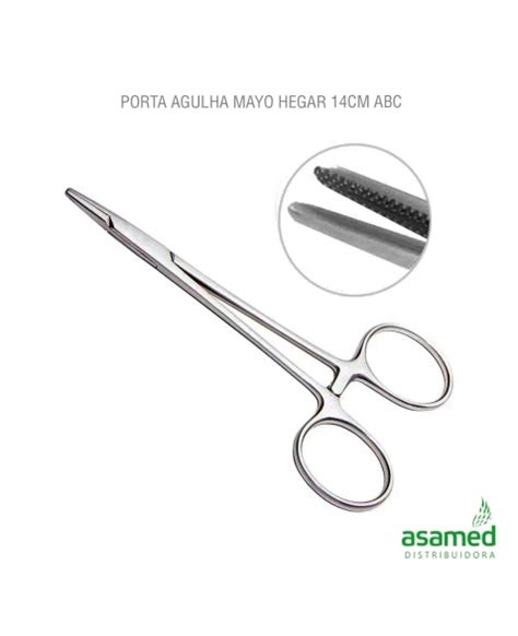 PORTA AGULHA MAYO HEGAR 14CM ABC