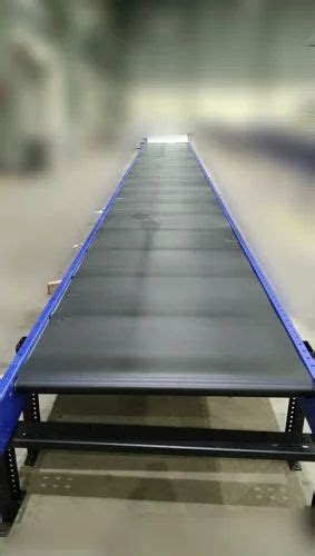 MILD STEEL Flat Belt Conveyor Load Capacity Upto 200 Kg Capacity