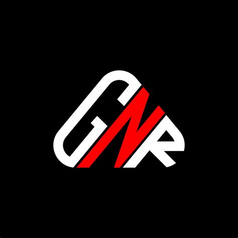 Dise O Creativo Del Logotipo De La Letra Gnr Con Gr Fico Vectorial