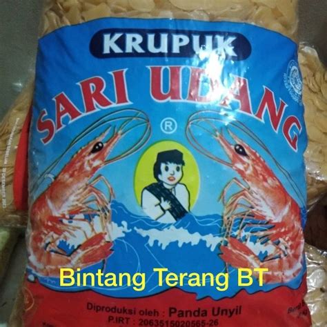 Jual Kerupuk Sari Udang Panda Unyil Utk Gado2 Ketoprak Bubur 1 Bal Ball