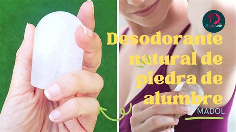 Desodorante Natural Con Piedra De Alumbre En Spray Forma De Hacer