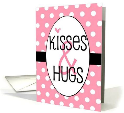 Valentines Day Adult Sexy Kisses Pink With Polka Dots And Heart