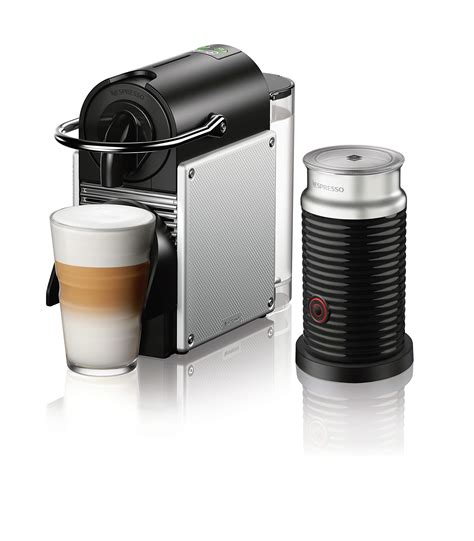 Nespresso Pixie Coffee Machine By De Longhi With Aeroccino Milk Frother