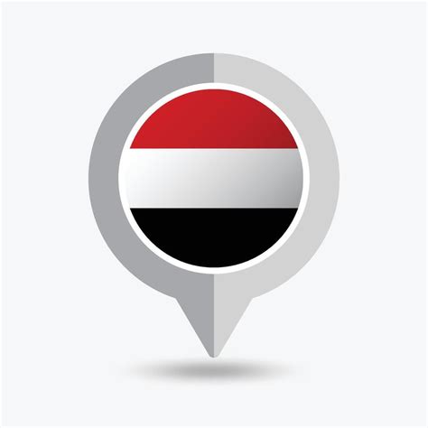 Yemen Location Pin Icon Illustration 46426189 Vector Art At Vecteezy