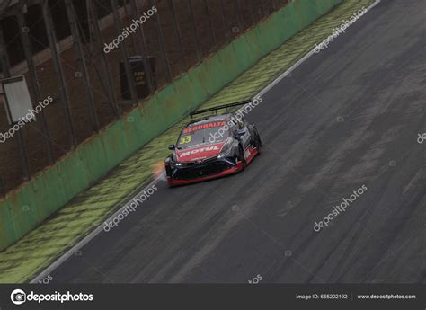 Sao Paulo Stock Car Automobilism Interlagos View Stock Car Stock