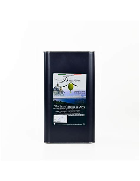 EVOO Multivarietal Extra Virgin Olive Oil Oleificio Brachino Tins