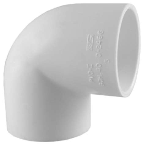 Charlotte Pipe 8 In X 8 In Dia 90 Degree Pvc Schedule 40 Hub Vent Elbow