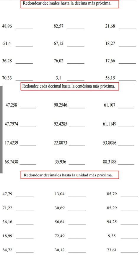 Actividad online de Aproximación y redondeo para 1ro Puedes hacer los