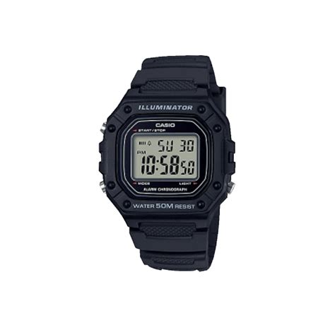 Reloj Casio Digital Negro Hombre W H Avdf Comsucre Online