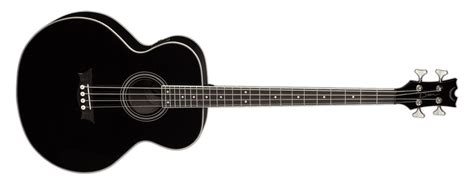 Acoustic Electric Bass Classic Black Dean Guitars