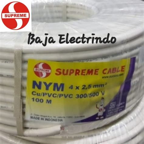 Jual Kabel Listrik Nym X Mm Supreme M Nym X Mm Shopee