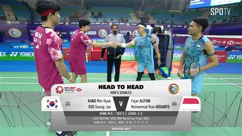 BWF MD QuarterfinalsGood Game Kang Seo Vs Fajar Rian H L