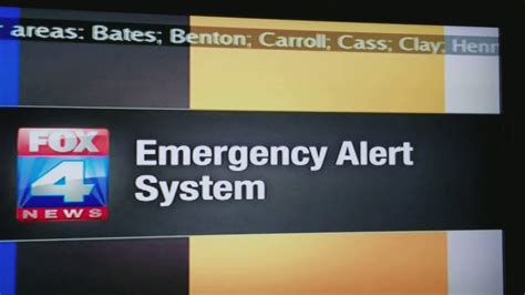 Fox Eas Emergency Alert System Test Youtube