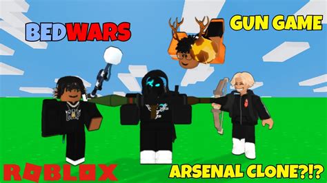 NEW Gun Game MODE In ROBLOX BedWars Is SO FUN YouTube