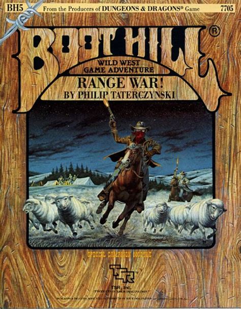 Western Game Review Tsr Boot Hill Classic Rpg Western Games Wild