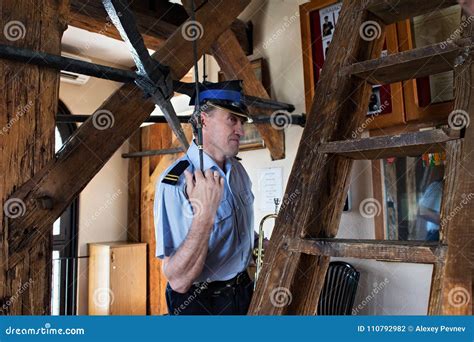 KRAKOW, POLAND - MAY 29, 2016: the Trumpeter in the St. Mary`s Basilica. Editorial Photography ...