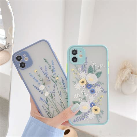 Luxury Flower Case For IPhone 11 Pro Max X XR XS Max 7 8 Plus 3D Relief