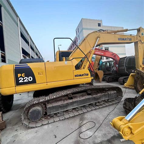 Used Excavator Komatsu PC220 22 Ton Second Hand Medium Duty Japan Make