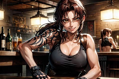 Revy(Black Lagoon) by Drujdo on DeviantArt