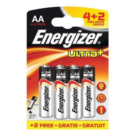 Energizer Ultra Plus Battery Aa Pack Er Pro