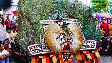 SABETAN JOS LIMA DADAK MERAK BARONGAN REOG JUMBO YouTube