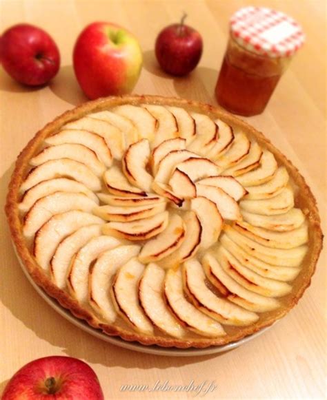 Tarte Aux Pommes Avec Compote Maison Le Bon Chef