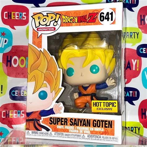 Dragon Ball Z Goten Super Saiyan Funko Pop 641 Hot Topic Exclusive