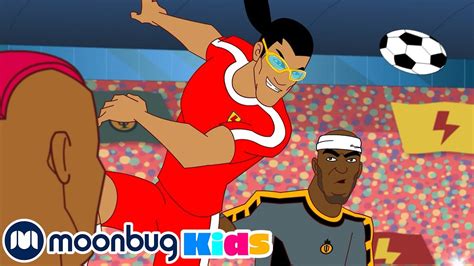 Supa Strikas S06 E67 Fly Hard Football Cartoon Moonbug Kids