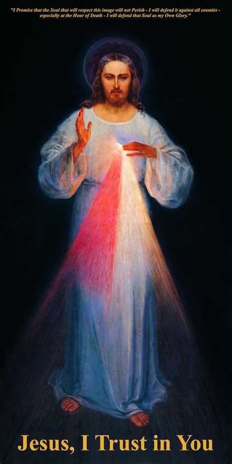 Divine Mercy Downloadable Image jesus I Trust in - Etsy