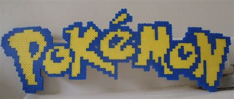 Pokemon Perler Bead Pokemon Logo By Heatbish On Deviantart Artofit