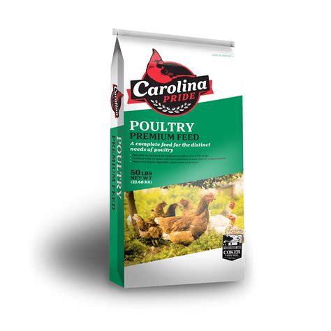 Carolina Pride All Flock 22% 50# – Northwoods Urban Farm