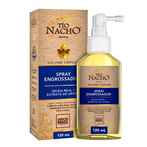 Tio Nacho Engrossador Funciona - Tônico Engrossador Antiqueda Tio Nacho 120ml | Shopee Brasil