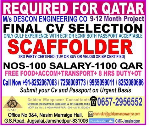 Gulf Jobs Newsapaper Advertisements 21 5 2021 Jobs In Gulf Job Vacancy In Gulf Gulf Jobs