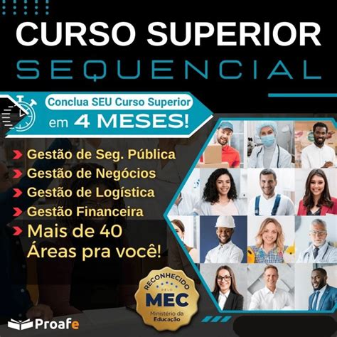 curso sequencial reconhecido pelo mec