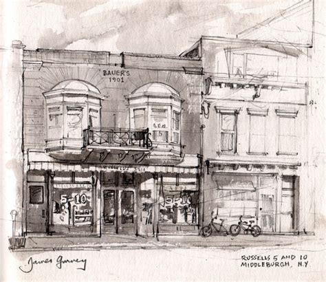 Storefront Drawing