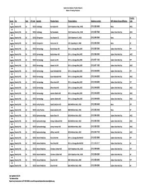 Fillable Online Cedars Sinai Medical Provider Network Roster Of