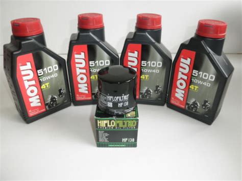 Kit Tagliando Litri Olio Motul Filtro Aprilia Tuono V Factory