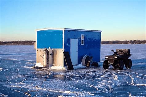 Ice fishing shanty: An original tiny house - Tiny House Blog