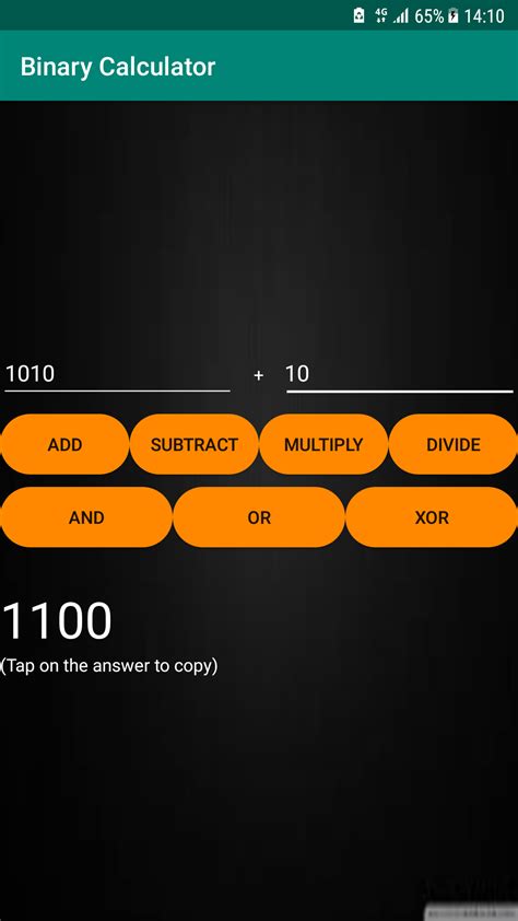 Github Nihalhasan53binary Calculator A Cool App Which Takes Binary