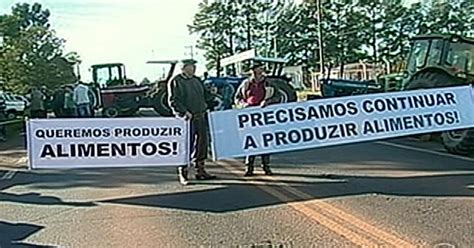 G Ap S Protesto Por Demarca O De Terras Rodovias Do Rs S O