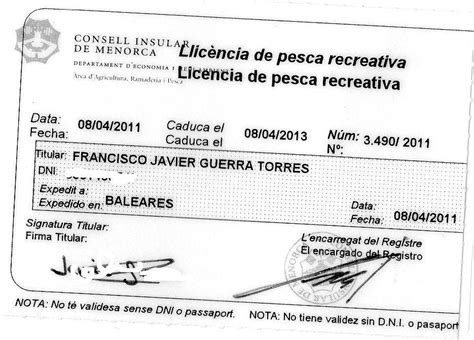 Pesca Malgrat Licencias De Pesca