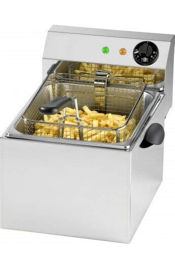 Elektro Friteuse Profi 6 Liter Element Herausnehmbar 260x410x H 340mm