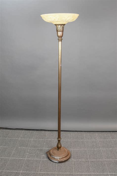 Traditional Brass Torchiere Floor Lamps Collection City Knickerbocker Lighting Rentals