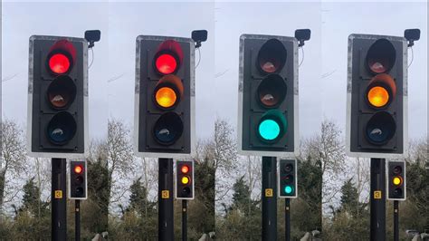 Blunham Tempsford Road Peek Tled Traffic Lights Youtube