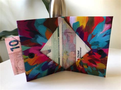 Carteira Slim De Origami Em Tecido Elo Produtos Especiais