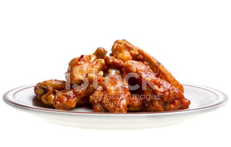 Chicken Wings Isolated On White Stock Photo Royalty Free FreeImages