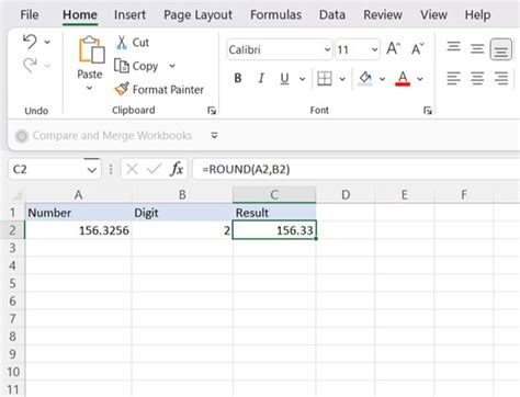 How To Easily Round To 2 Decimal Places In Excel